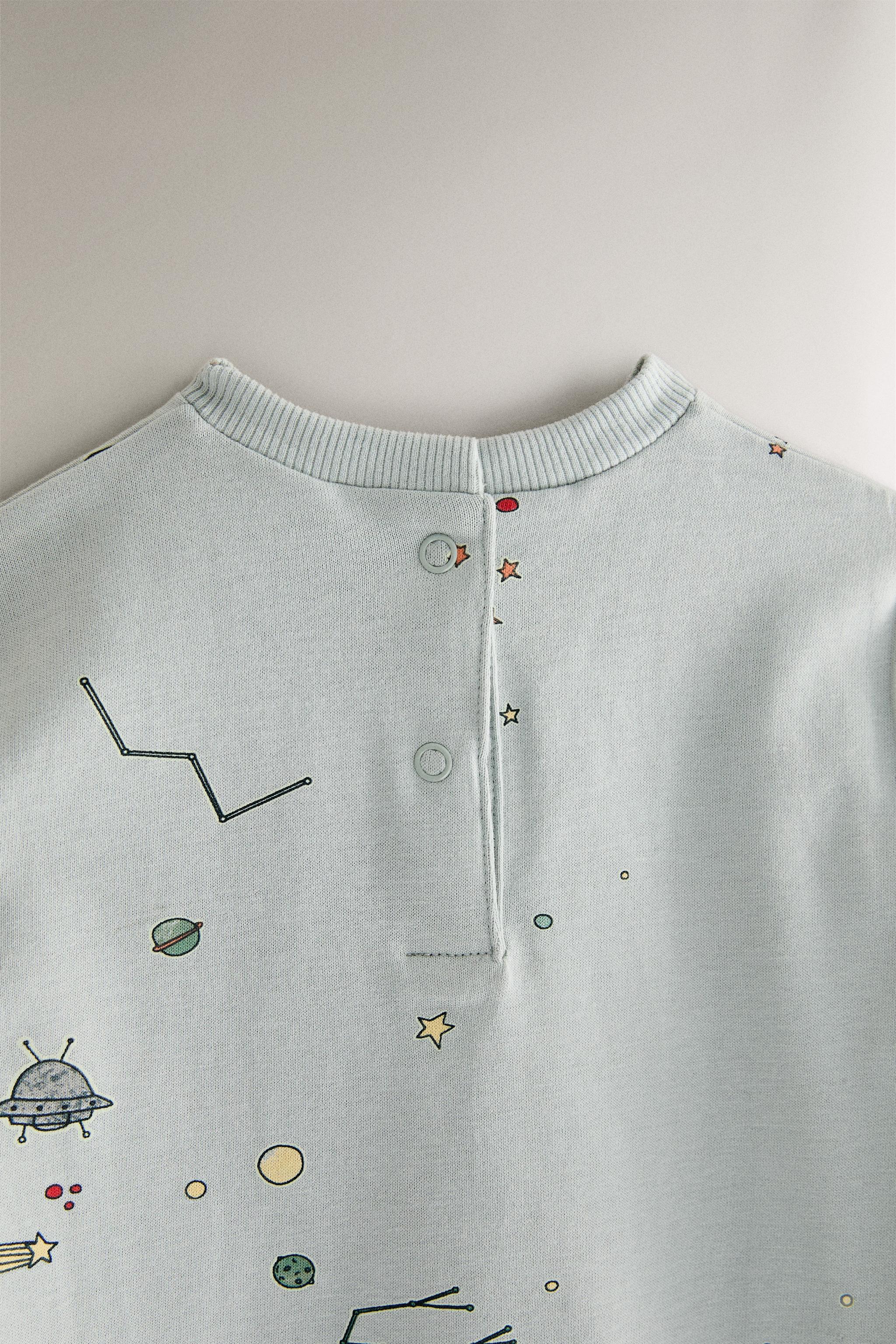 COTTON BABY ROMPER SPACE